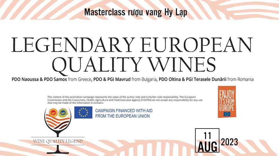 Wine Masterclass về rượu vang Hy Lạp 8-2023