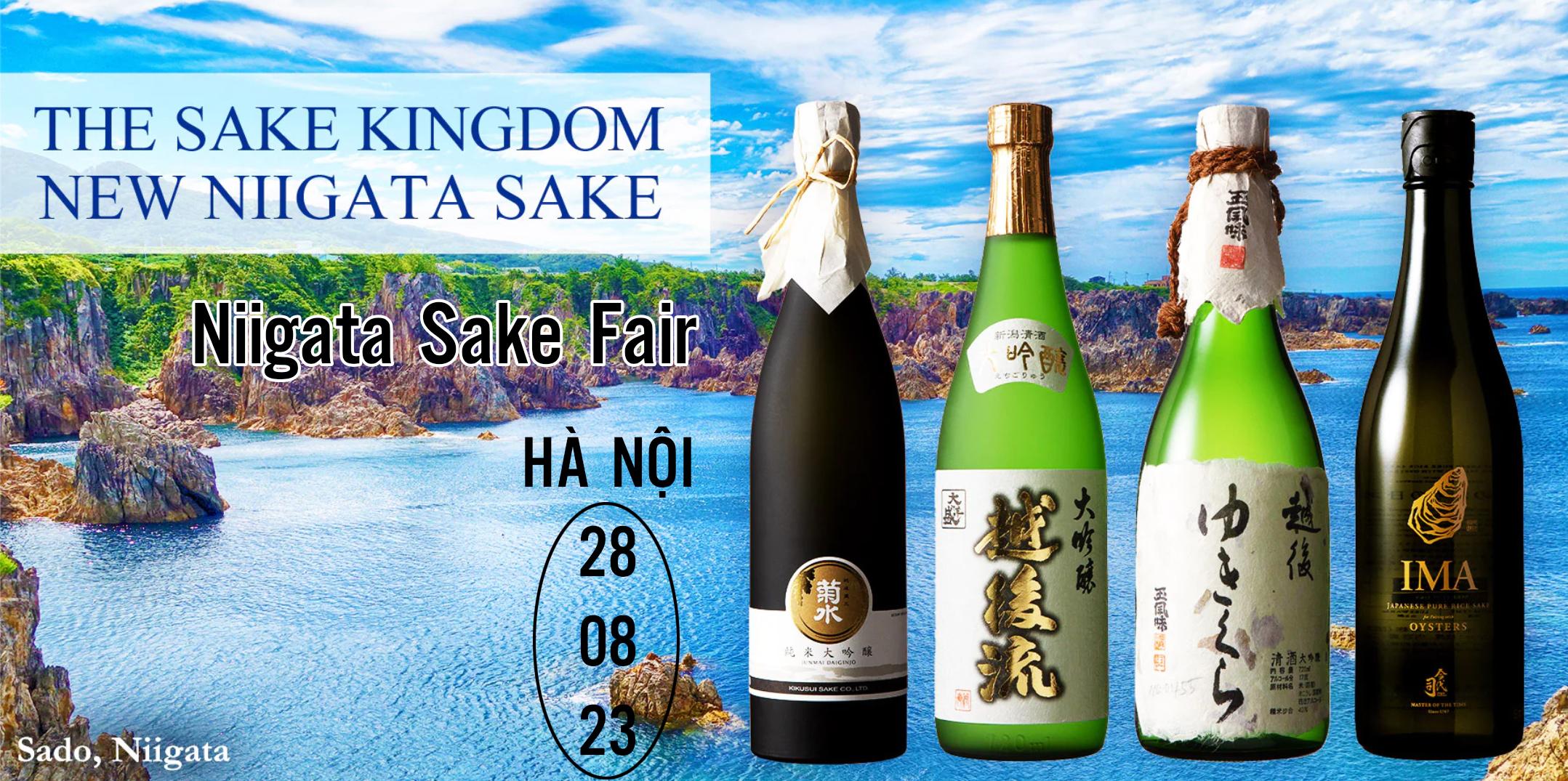 Niigata Sake Fair - Hà Nội, tháng 8/2023