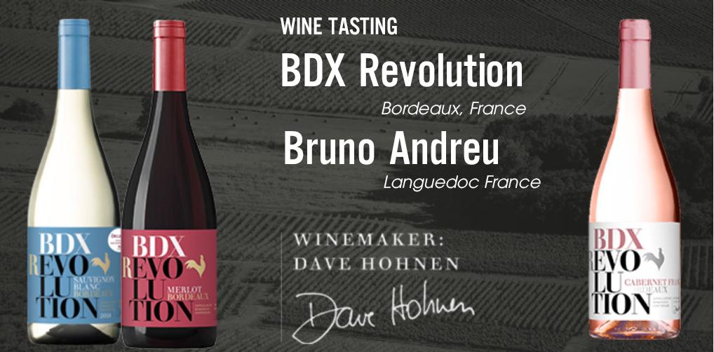 Nếm vang BDX Revolution và Bruno Andreu