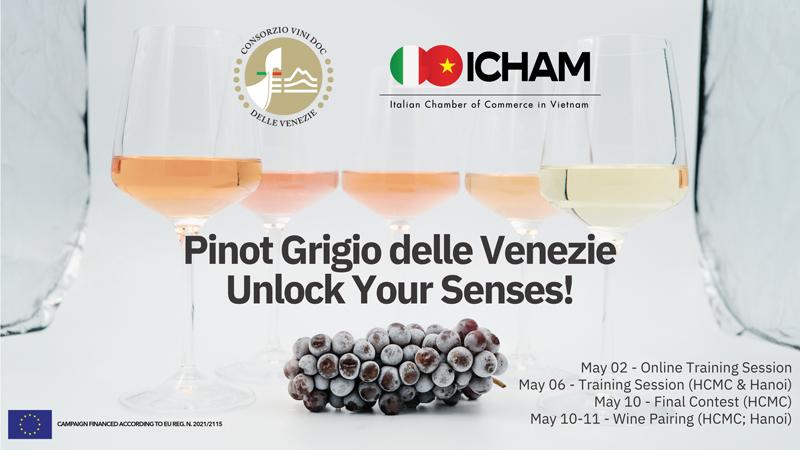 Icham - Pinot Grigio unclock your senses