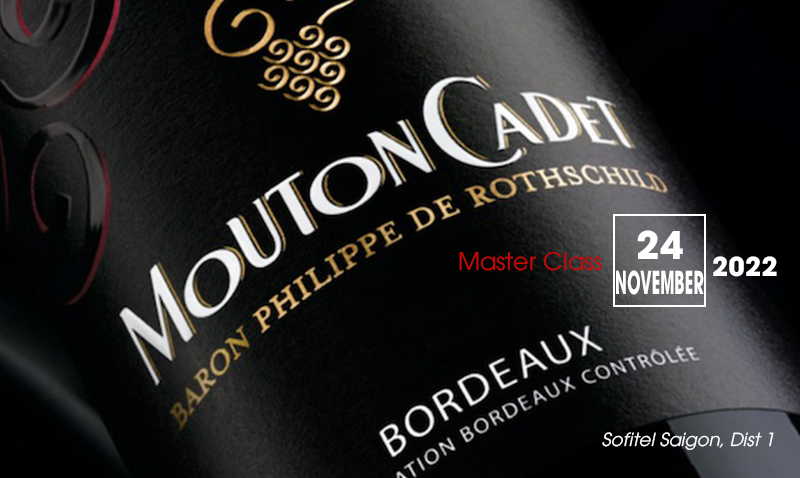 Master Class Baron Philippe De Rothschild Mouton Cadet