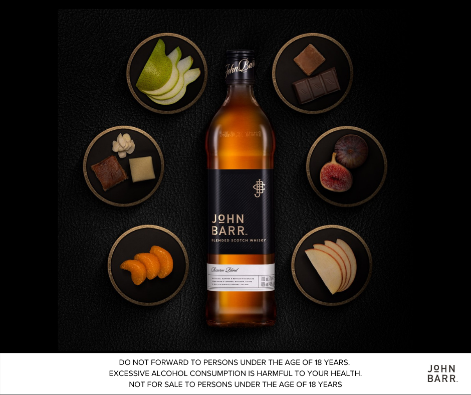 Rượu whisky John Barr Reserve Black Label 1000ml