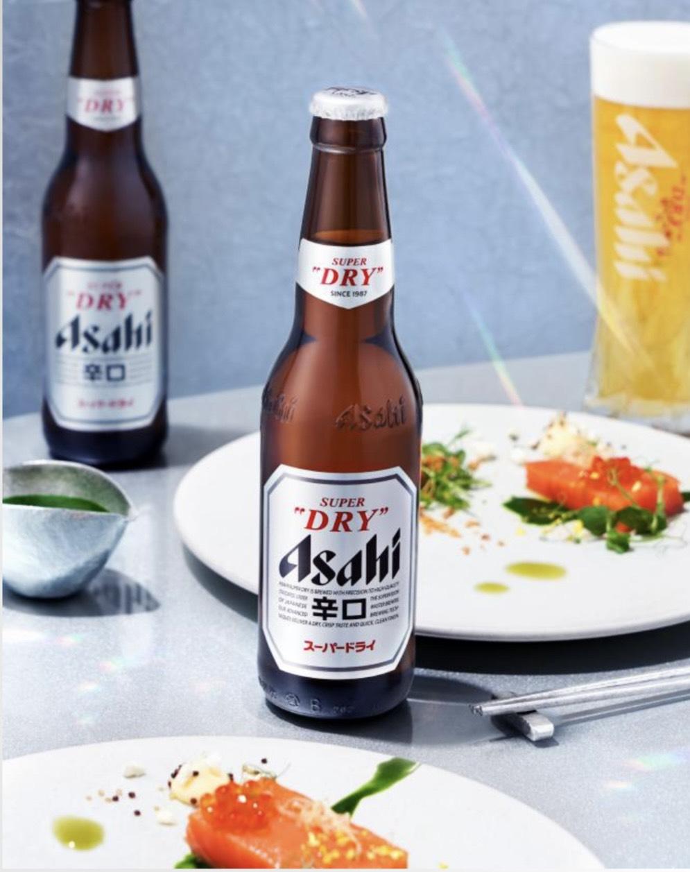 Bia Nhật Asahi super “DRY”  (24 chai/thùng)