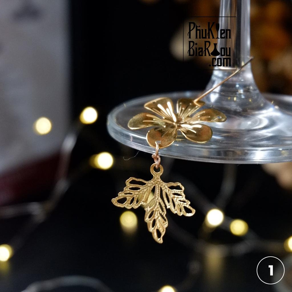 Wine Charm đánh dấu ly vang cho sự kiện theo chủ đề