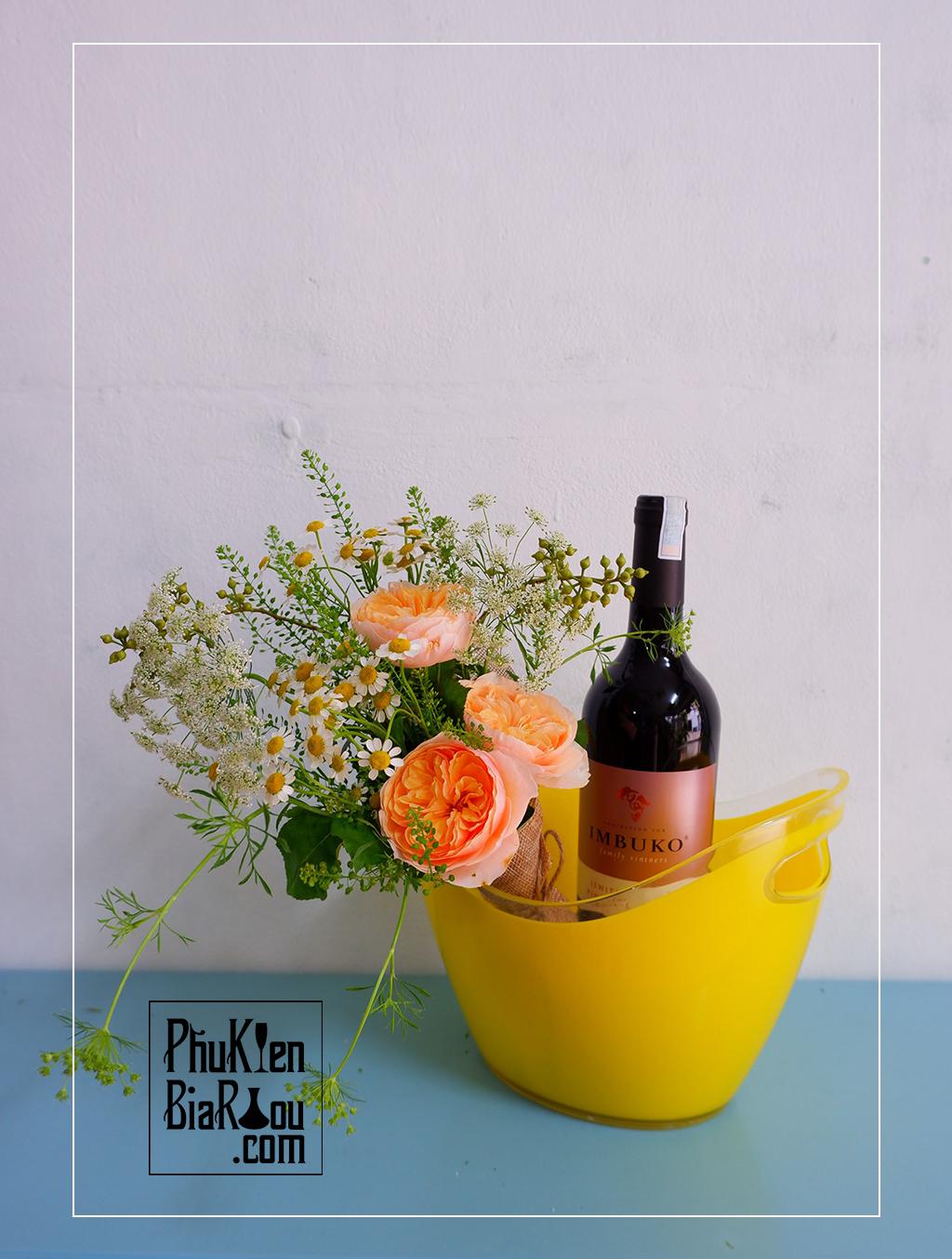 Flower Wine Gift Ready to Chill