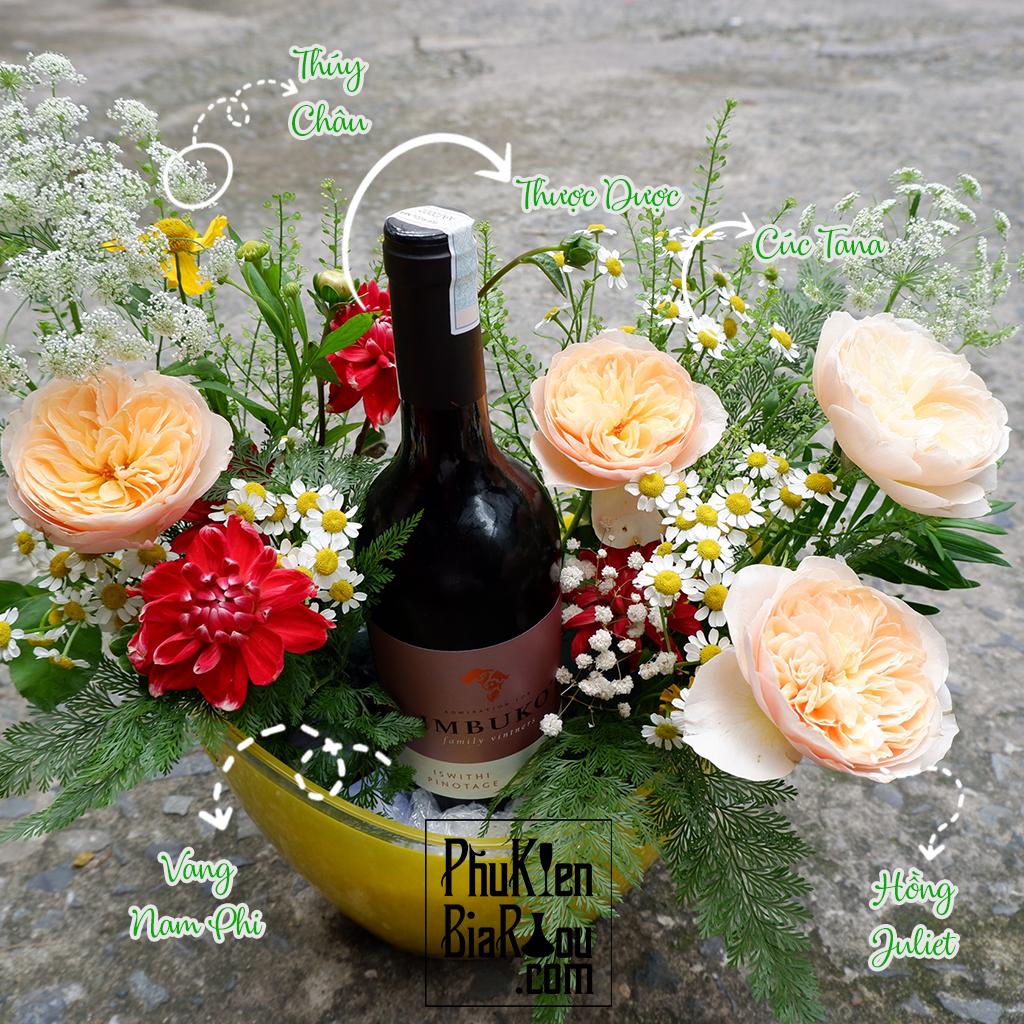 Flower Wine Gift Ready to Chill