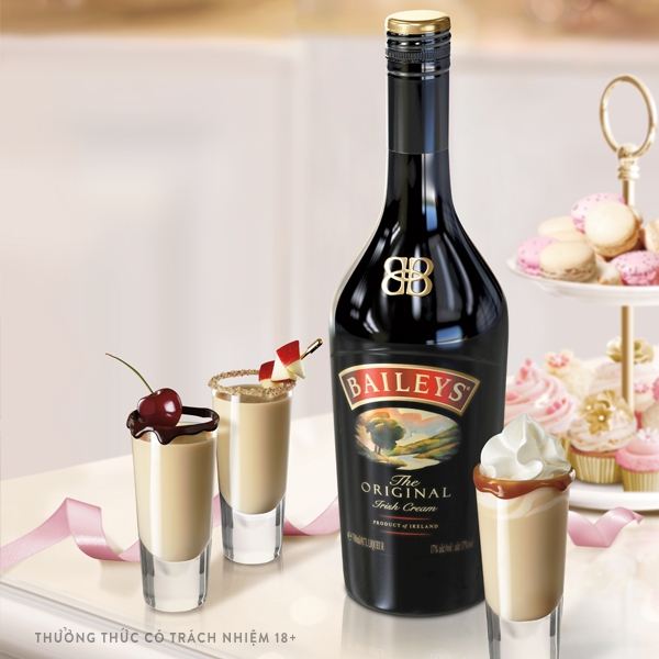 Rượu mùi Baileys Irish Cream Original (12 chai/ thùng)