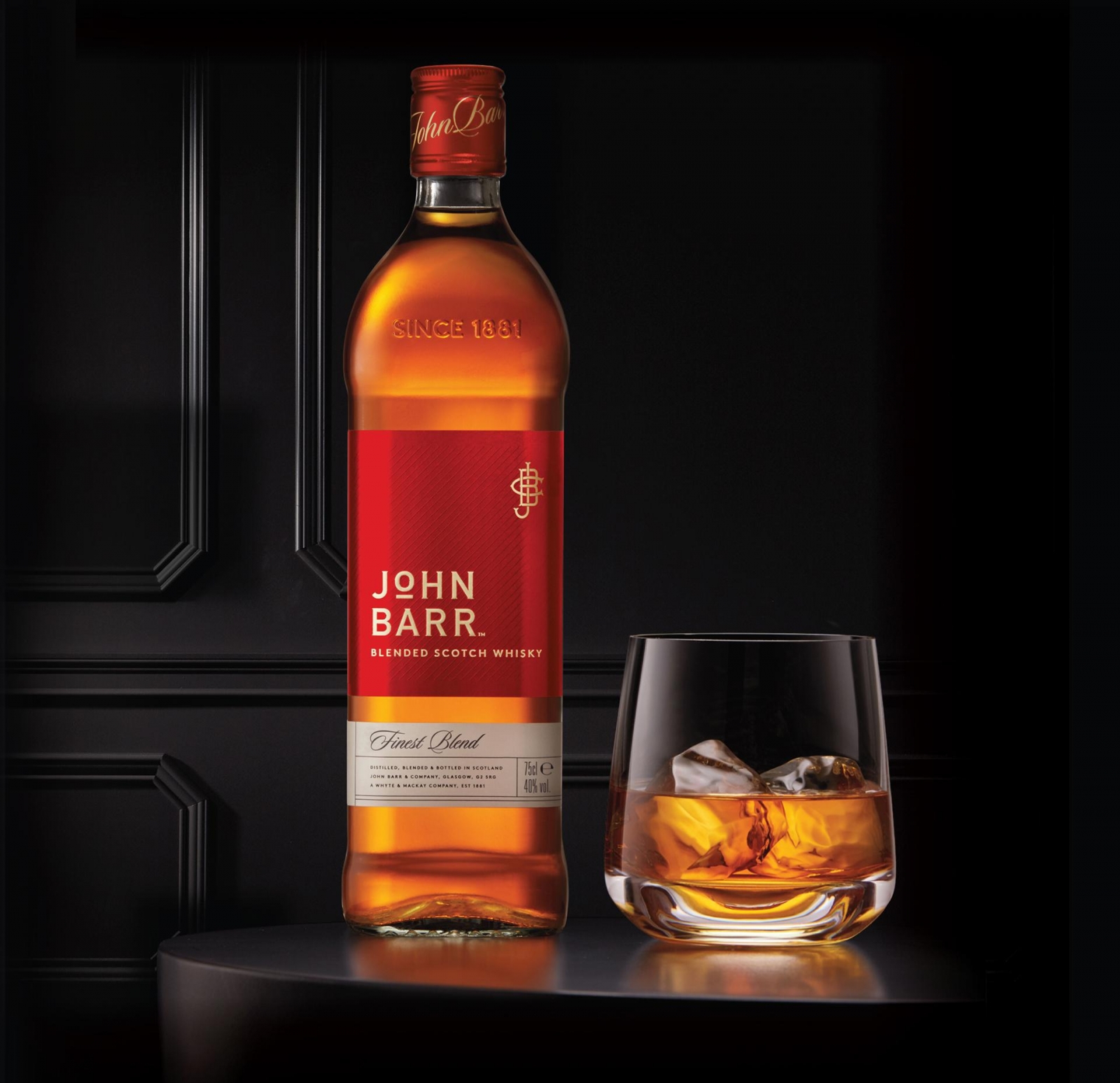 Rượu whisky John Barr Red Label 1000ml