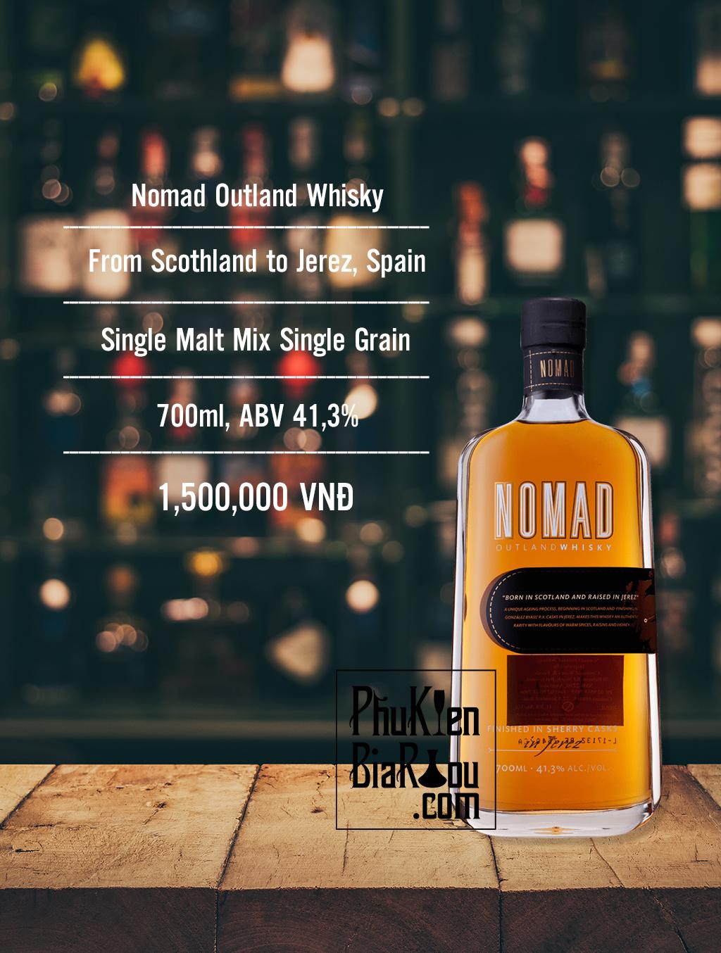 Rượu whisky Nomad