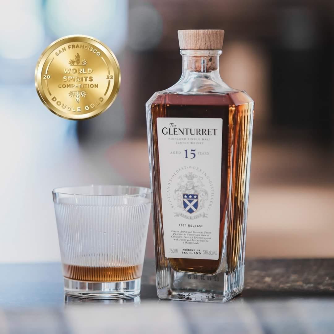 Rượu whisky The Glenturret 15 (6 chai/thùng)