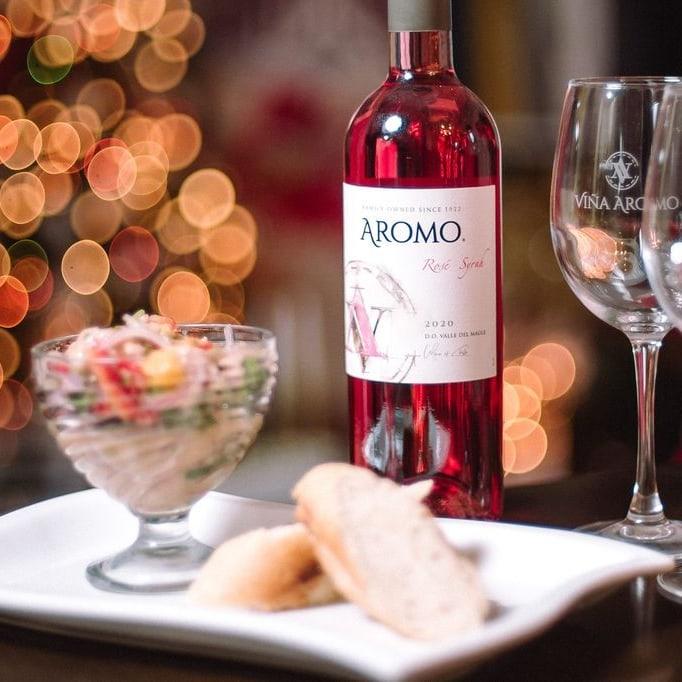 Vang hồng Aromo Rose Syrah (12 chai/ thùng)