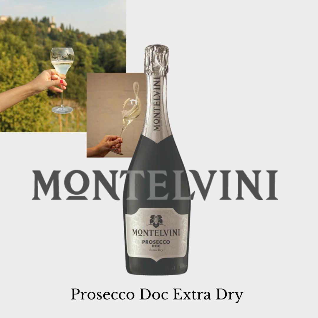 Vang sủi tăm Montelvini  Prosecco Extra Dry