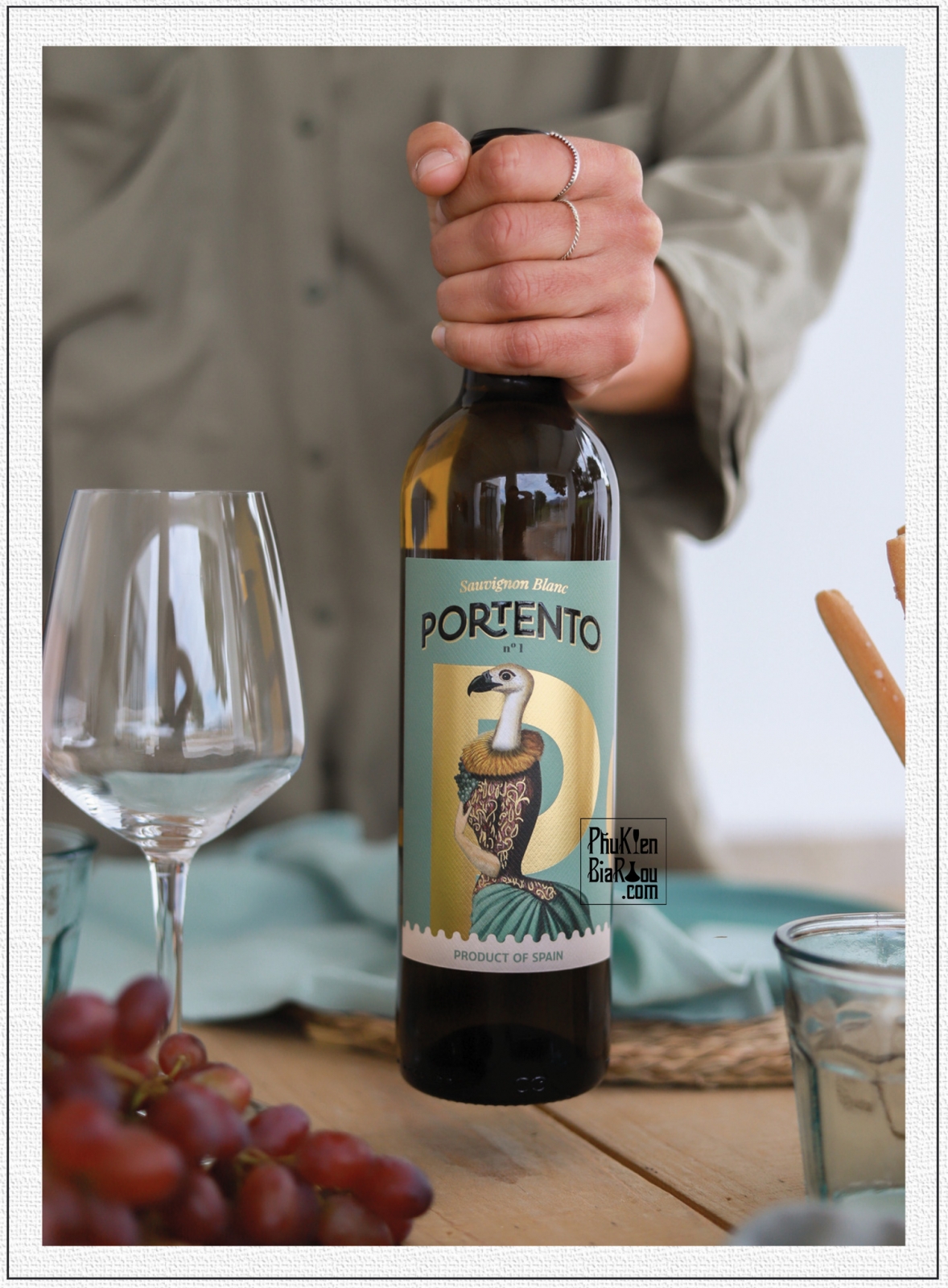 Vang trắng Portento No1 Sauvignon Blanc