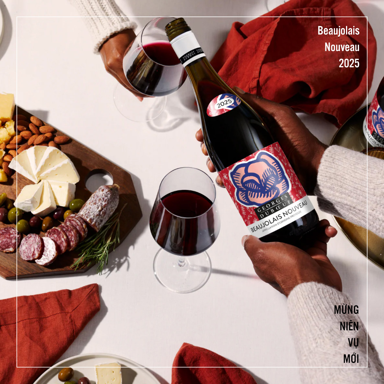 Vang tươi Georges Duboeuf Beaujolais Nouveau 2025